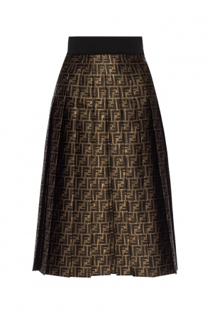 Patterned pleated skirt, zdjęcie 1 Patterned pleated skirt od Fendi